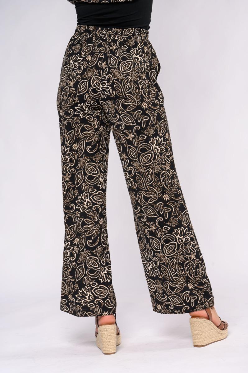 Contempo Print Pants