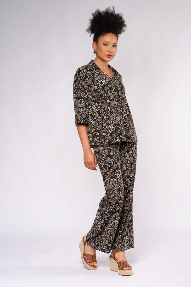 Contempo Print Pants