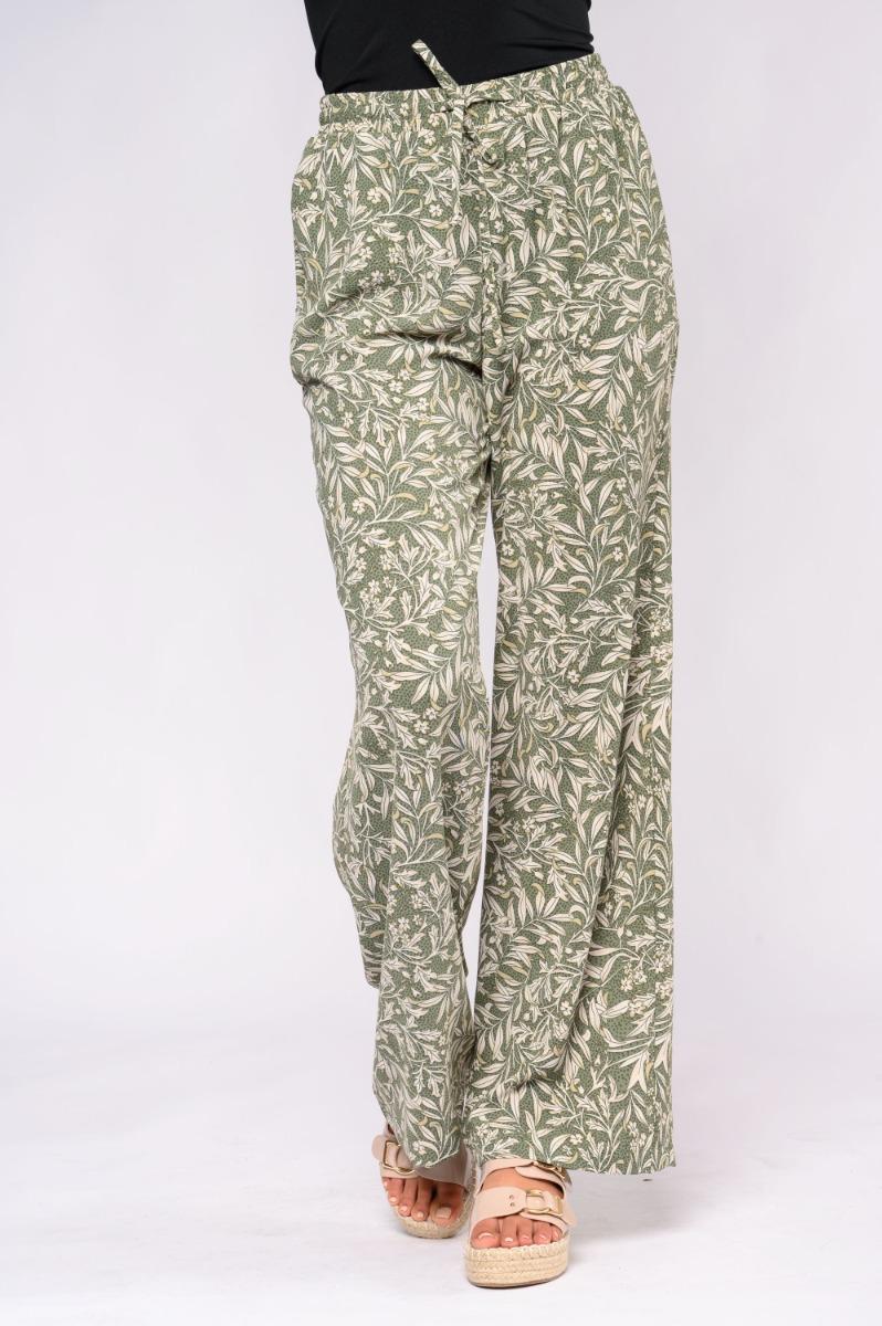 contempo Print Pants