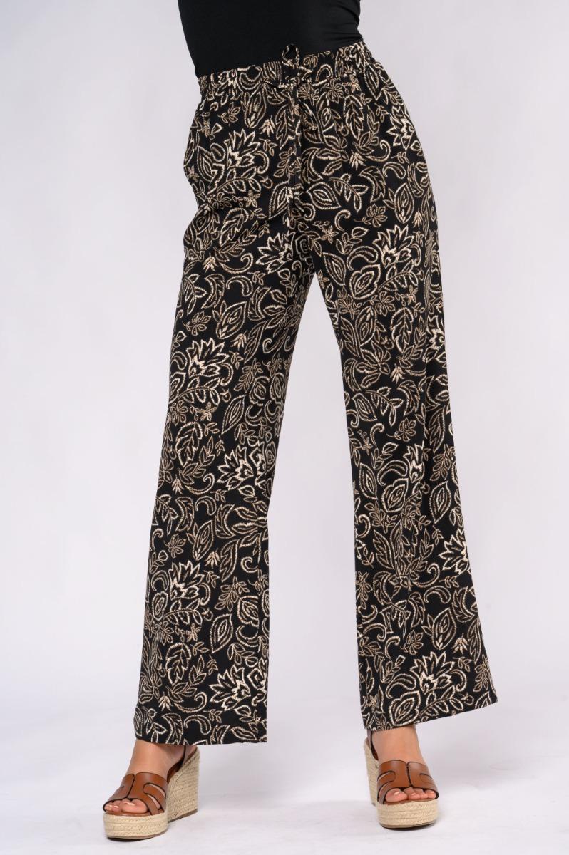contempo Print Pants