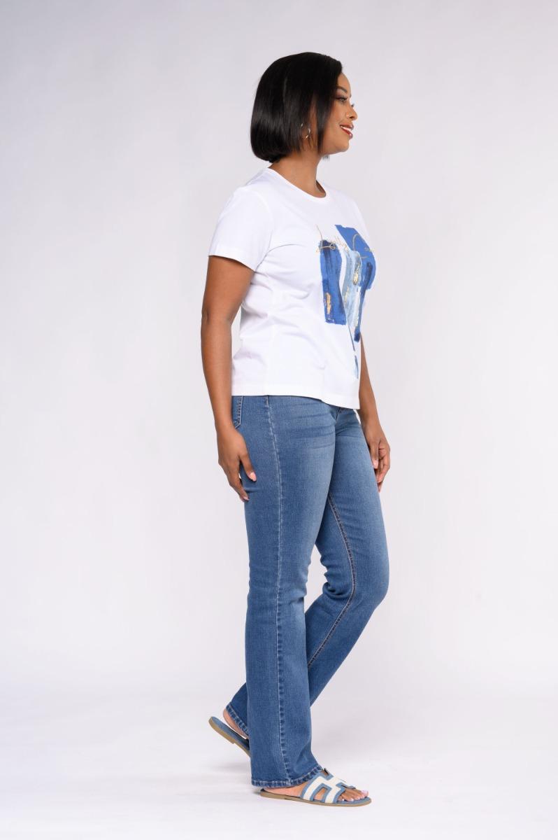 Contempo Print T Shirt