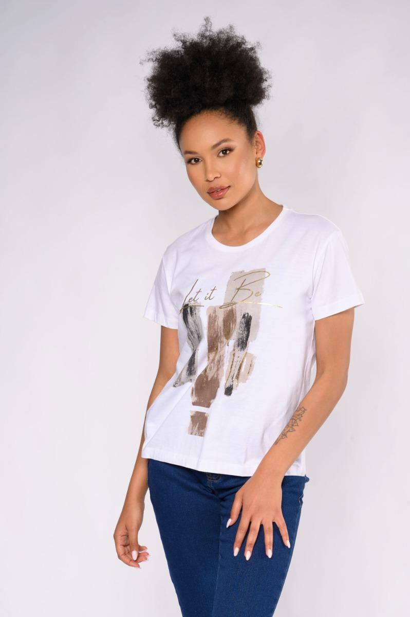 Contempo Print T Shirt