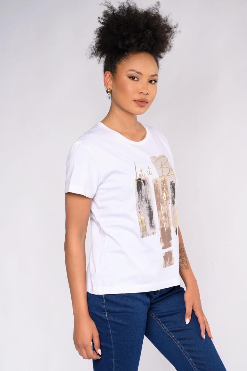 Contempo Print T Shirt