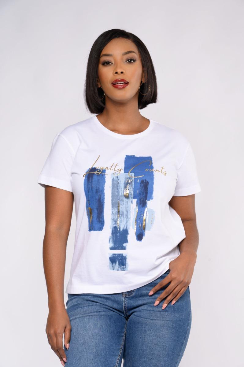 contempo Print T Shirt