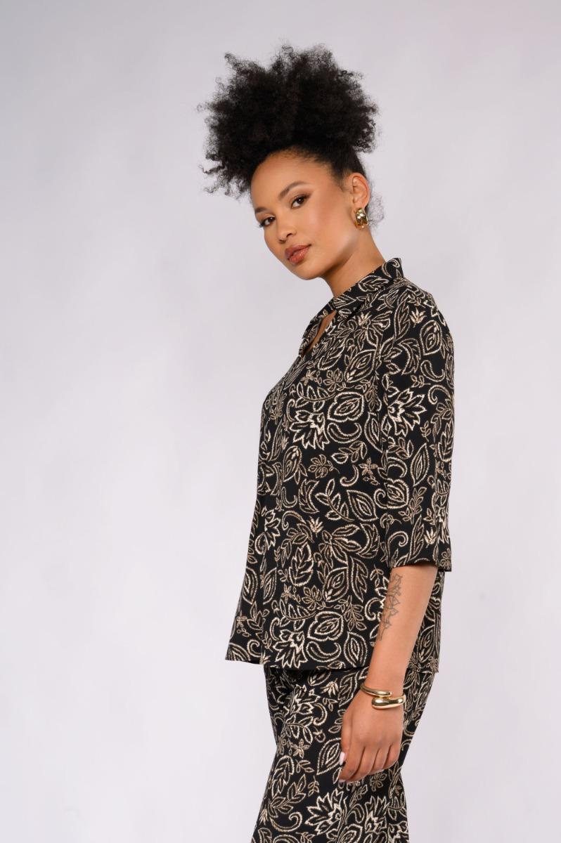 Contempo Print Top