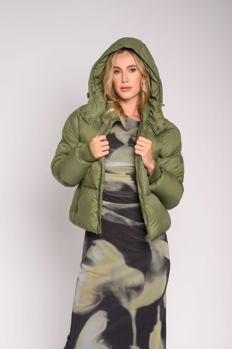 contempo Puffer Crop Jacket