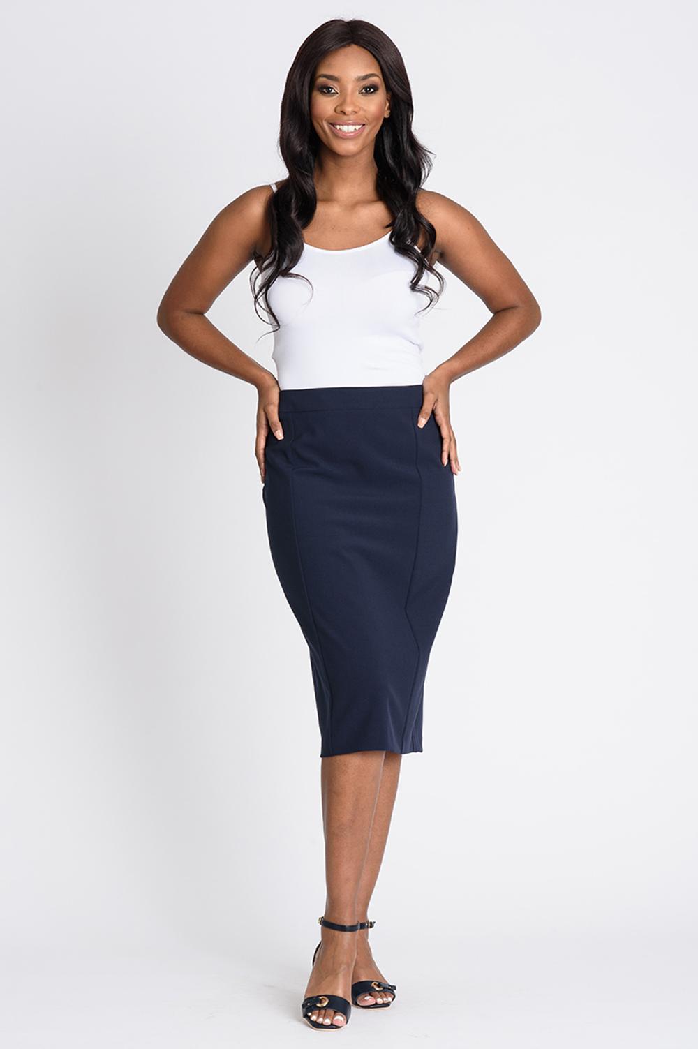 contempo Pv Pencil Skirt