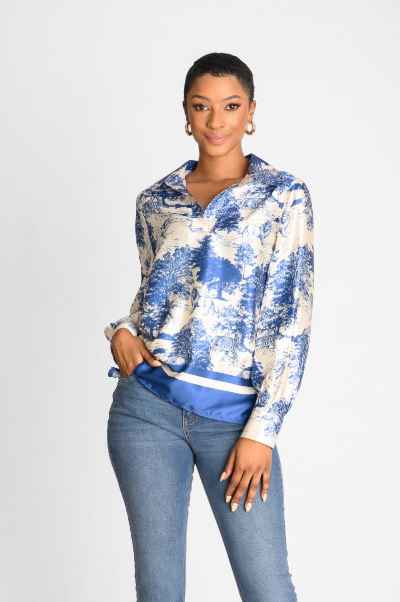 contempo Satin Top