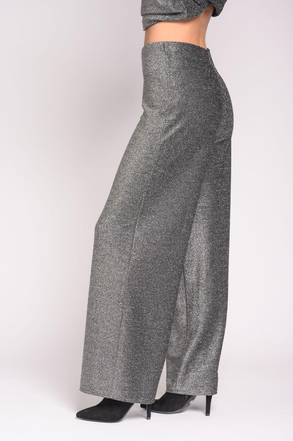 Contempo Shimmer Lurex Pants