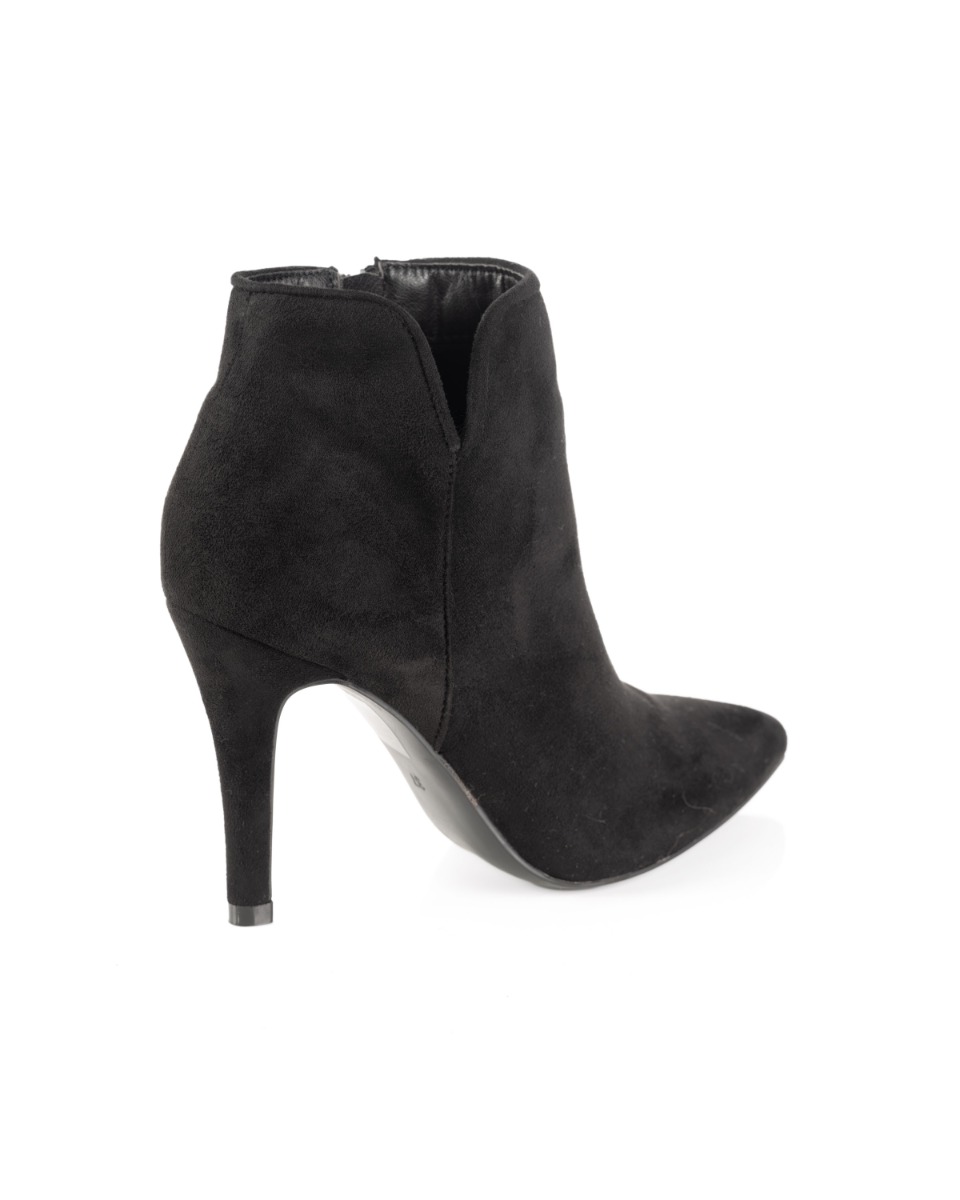 Contempo Side Slit Smart Suedette Boot