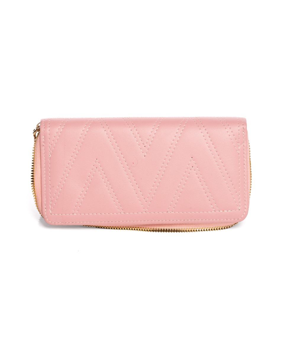 contempo Stitch Detail Wallet