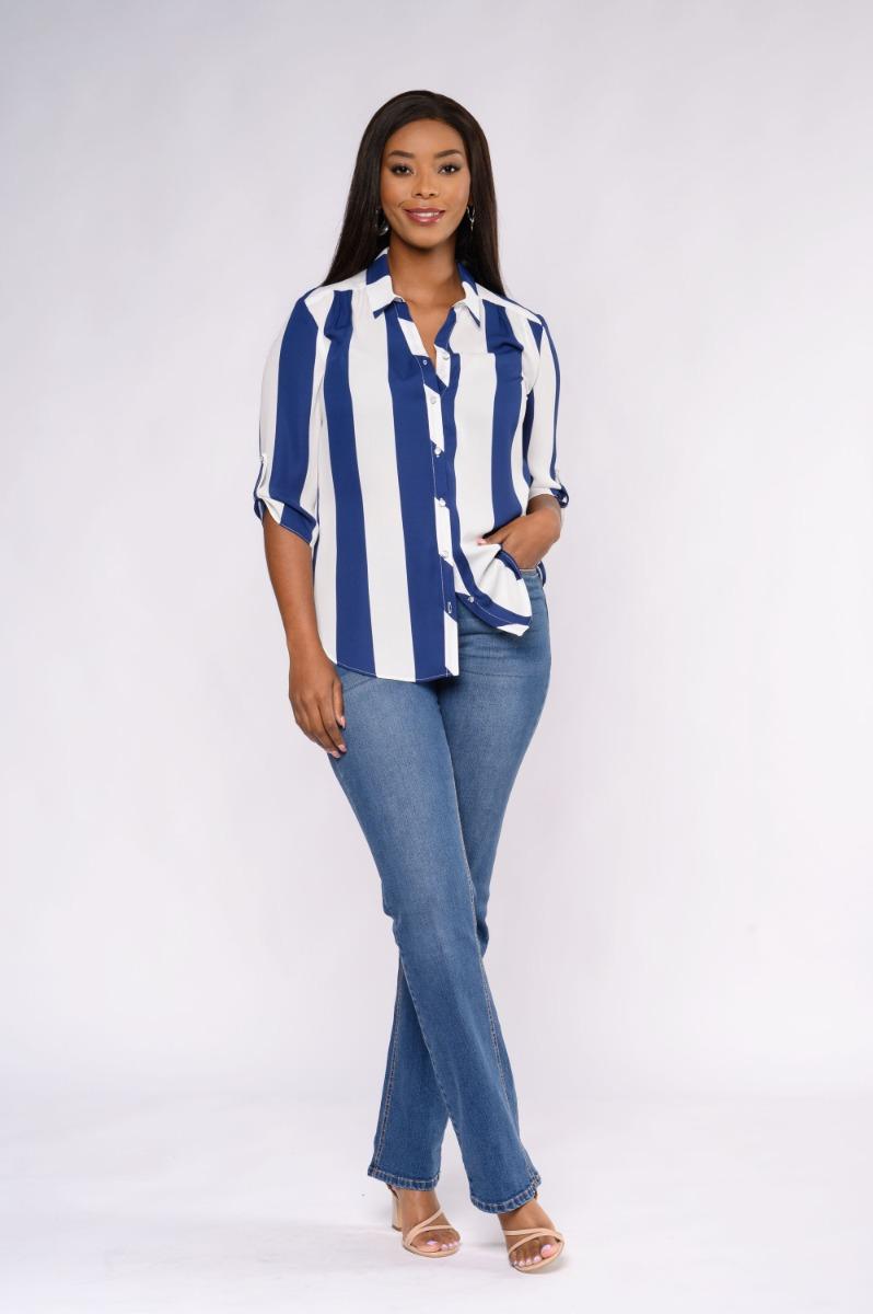 Contempo Stripe Top