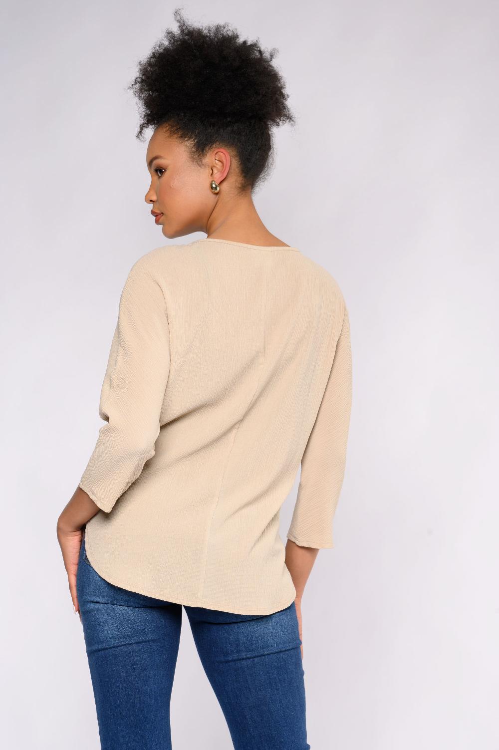 Contempo Textured Knit Top