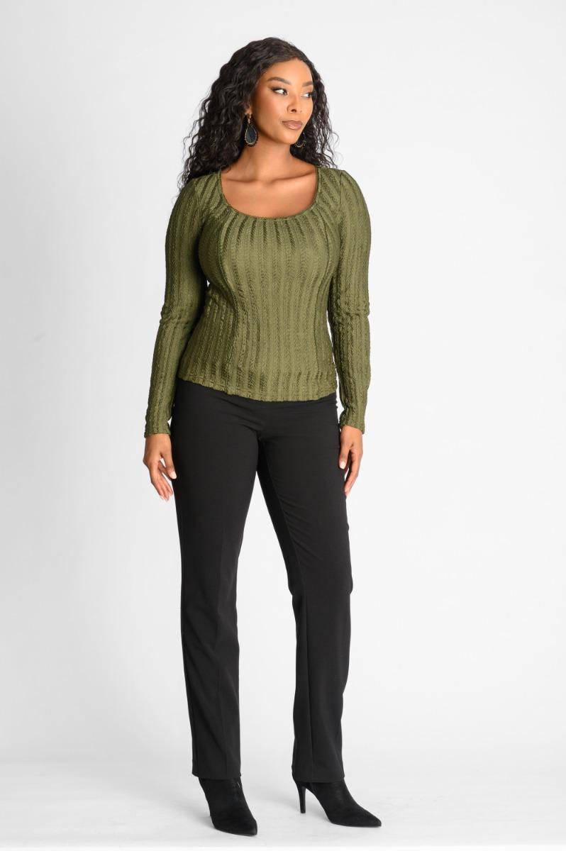 Contempo Textured Knit Top
