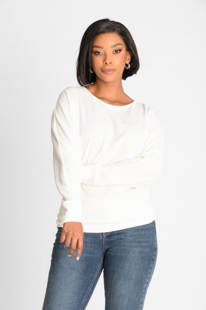 contempo Textured Knit Top