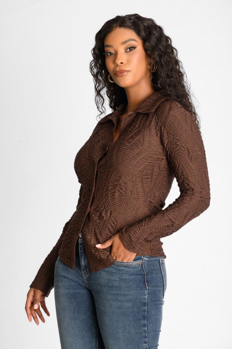 Contempo Textured Shirt