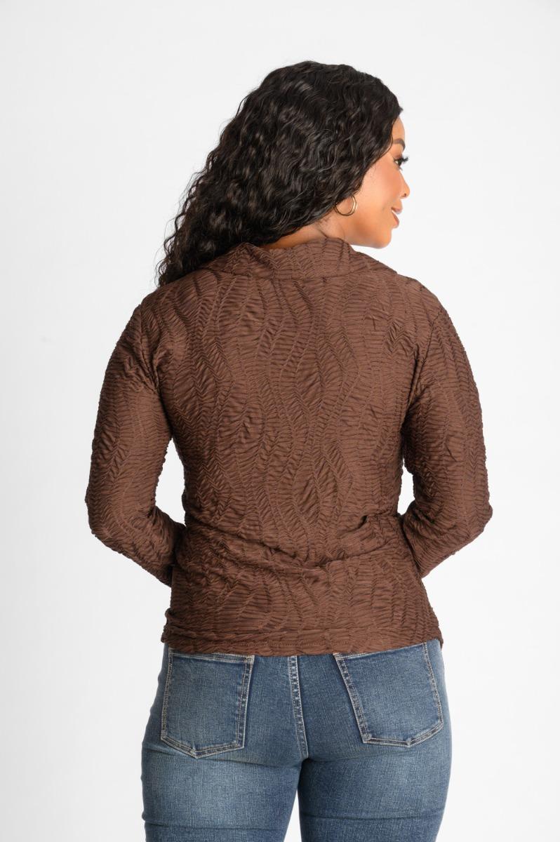 Contempo Textured Shirt
