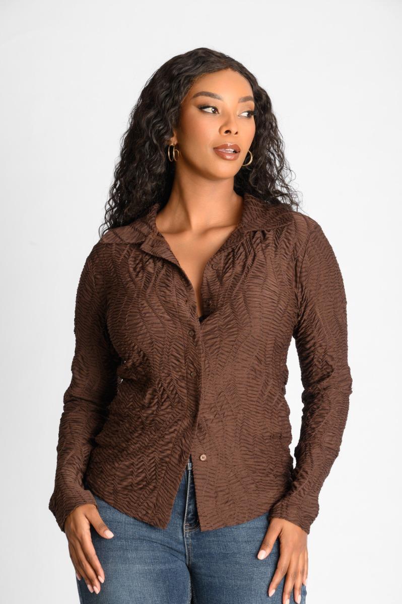 contempo Textured Shirt