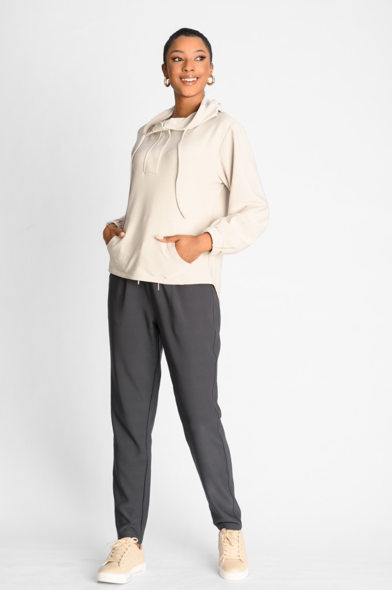 Contempo Tie Elasticated Pants