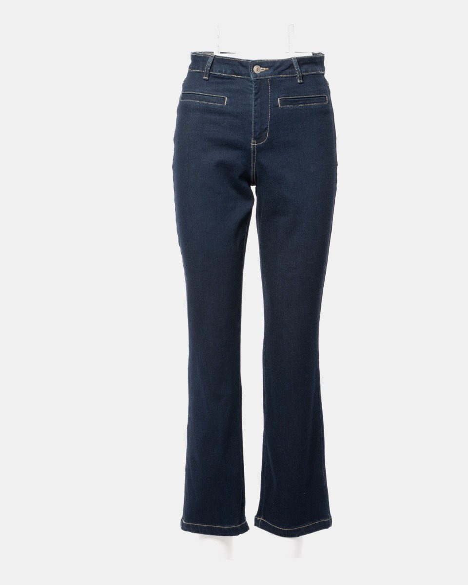 Contempo Welt Pocket Straight Leg