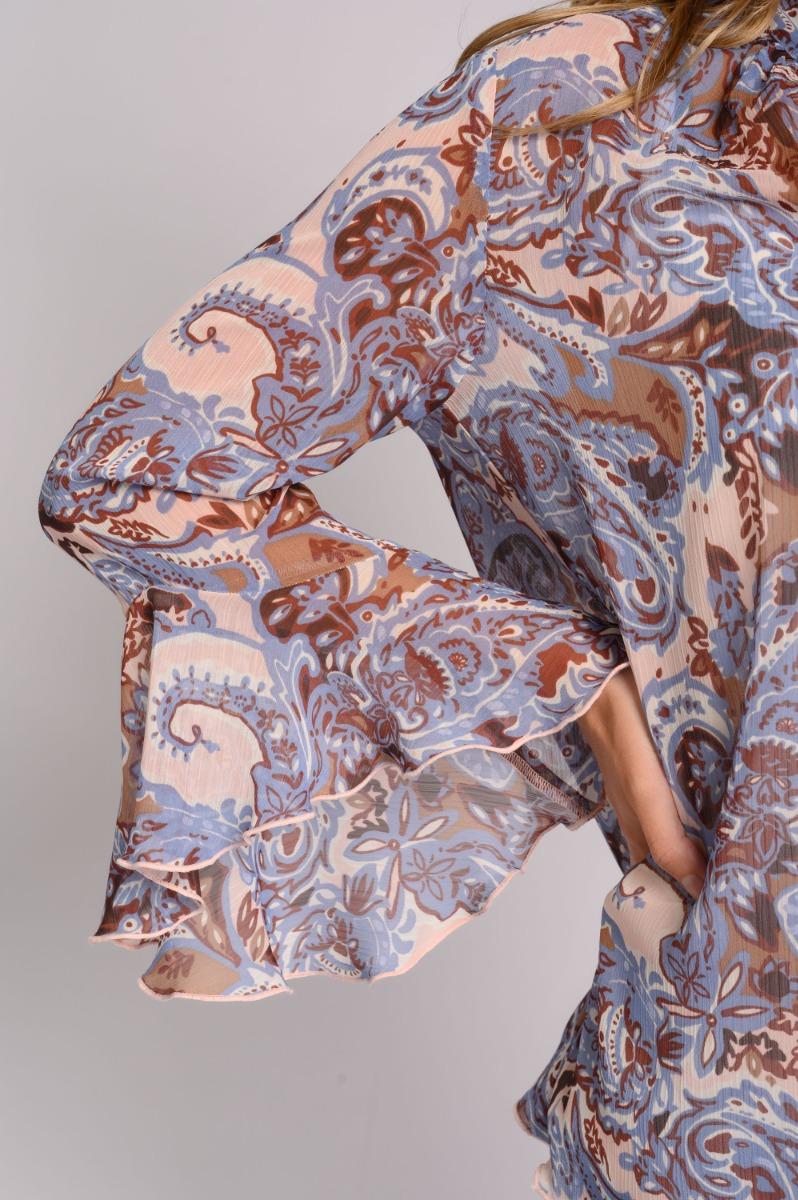 contempo Woven Crinkle Top