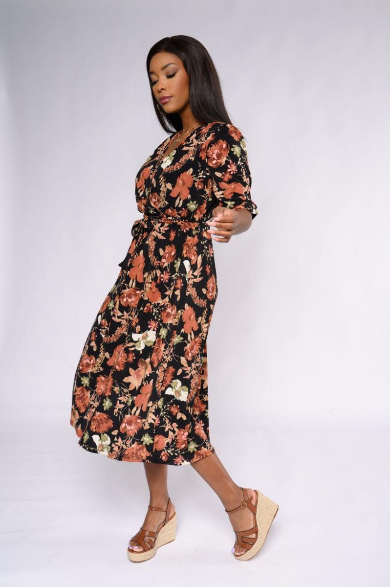 Contempo Wrap Dress