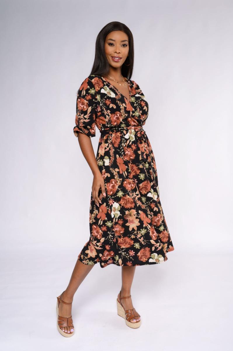 Contempo Wrap Dress
