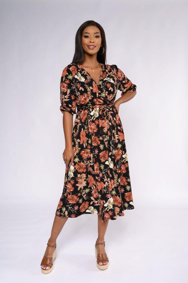 contempo Wrap Dress