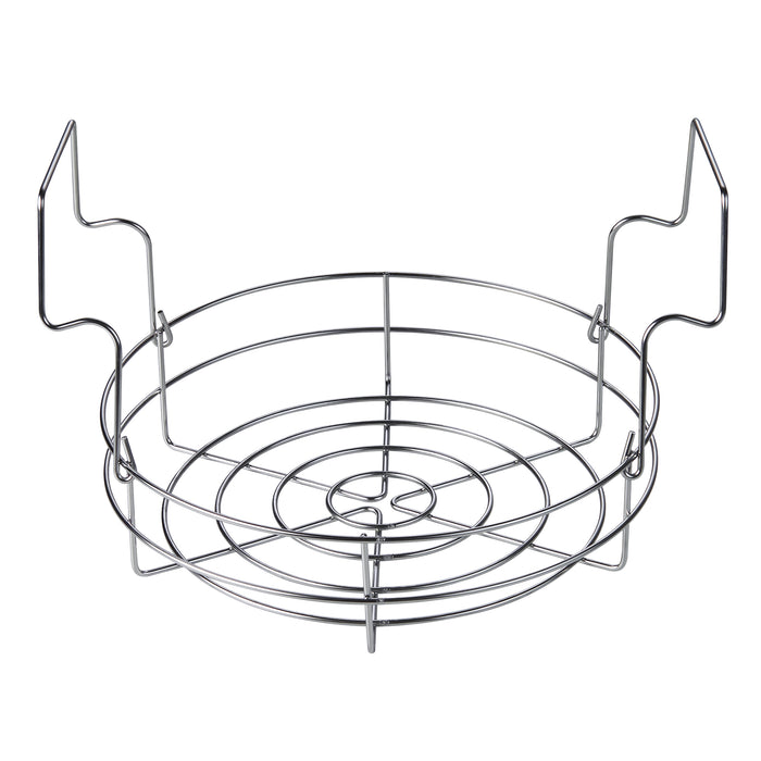 cook n home Cook N Home 12-inch Canning Rack Stainless Steel Steamer Canning Jar Rack Kit for Regular Wide Mouth Mason Jars Ball Jars Holds 8 Pint or 7 Quart Jars