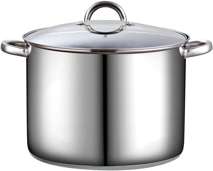 cook n home Cook N Home 16 Quart Stockpot with Lid Stainless Steel