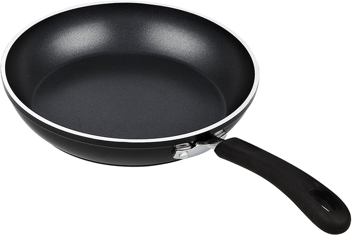 Cook N Home Cook N Home 3-Piece Set Saute Pan With Non-Stick Coating Induction Compatible Bottom Black Large