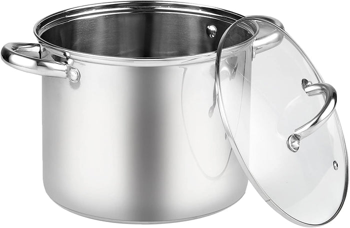 cook n home Cook N Home 8 Quart Stainless Steel Stockpot with Lid
