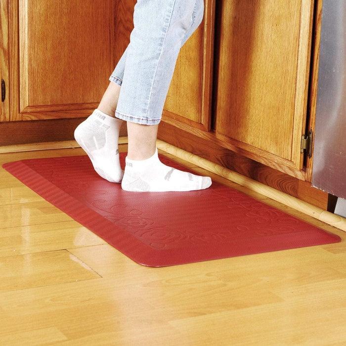 cook n home Cook N Home Anti-Fatigue Comfort Mat 39 x 20 Red 3/4" Thickness 39 by 20"