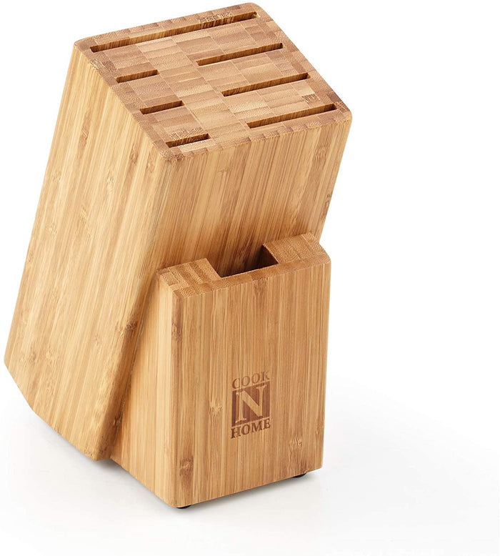 Cook N Home Cook N Home Asian Chef Knife 6pc Set With Bamboo Storage Block