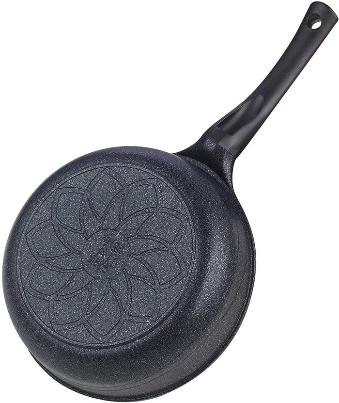 Cook N Home Cook N Home Marble Nonstick Black 8-inch + 9.5 Inch Made In Korea