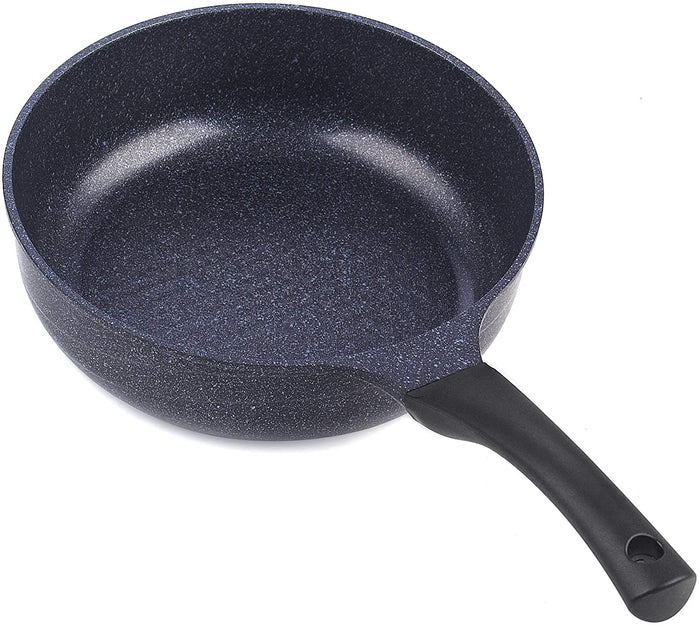 Cook N Home Cook N Home Marble Nonstick Black 8-inch + 9.5 Inch Made In Korea