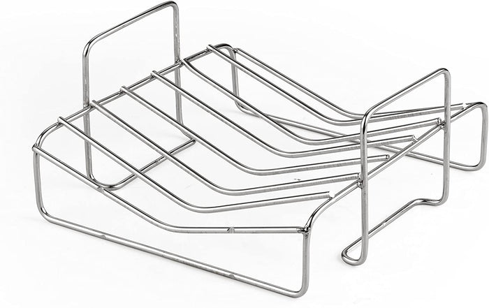 Cook N Home Cooks Standard 14-Inch By 12-Inch Stainless Steel Roaster With Rack Rectangular