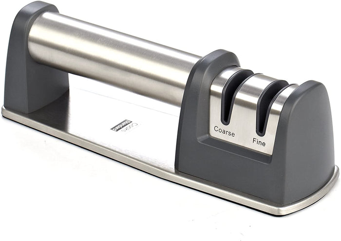 cook n home Cooks Standard 2 Stage Knife Sharpener Diamond and Ceramic Wheel