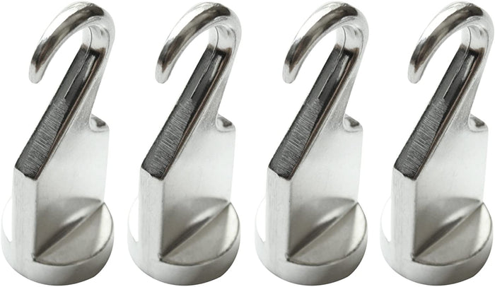 cook n home Cooks Standard Pot Rack Solid Cast Pan Hook Set of 4