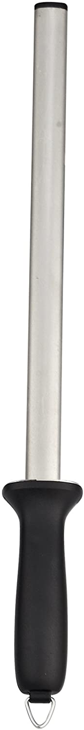 Cook N Home Cooks Standard Professional Diamond Rod Knife Sharpening Steel 12-Inch/30cm