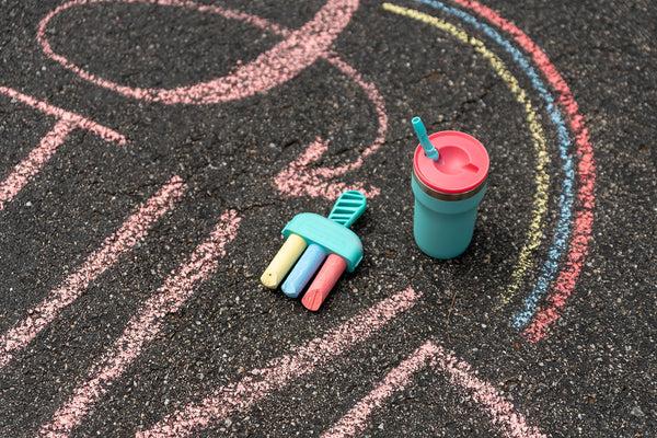 COOL GEAR 2-Pack 12 Ounce Eclipse Stainless Steel Tumbler | Pull Up Sipper