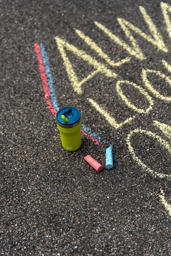 COOL GEAR 2-Pack 12 Ounce Eclipse Stainless Steel Tumbler | Pull Up Sipper