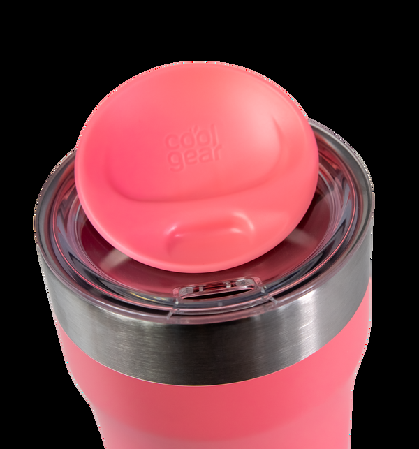 COOL GEAR 2-Pack 30 Ounce Eclipse Stainless Steel Tumbler | Slide & Sip Lid