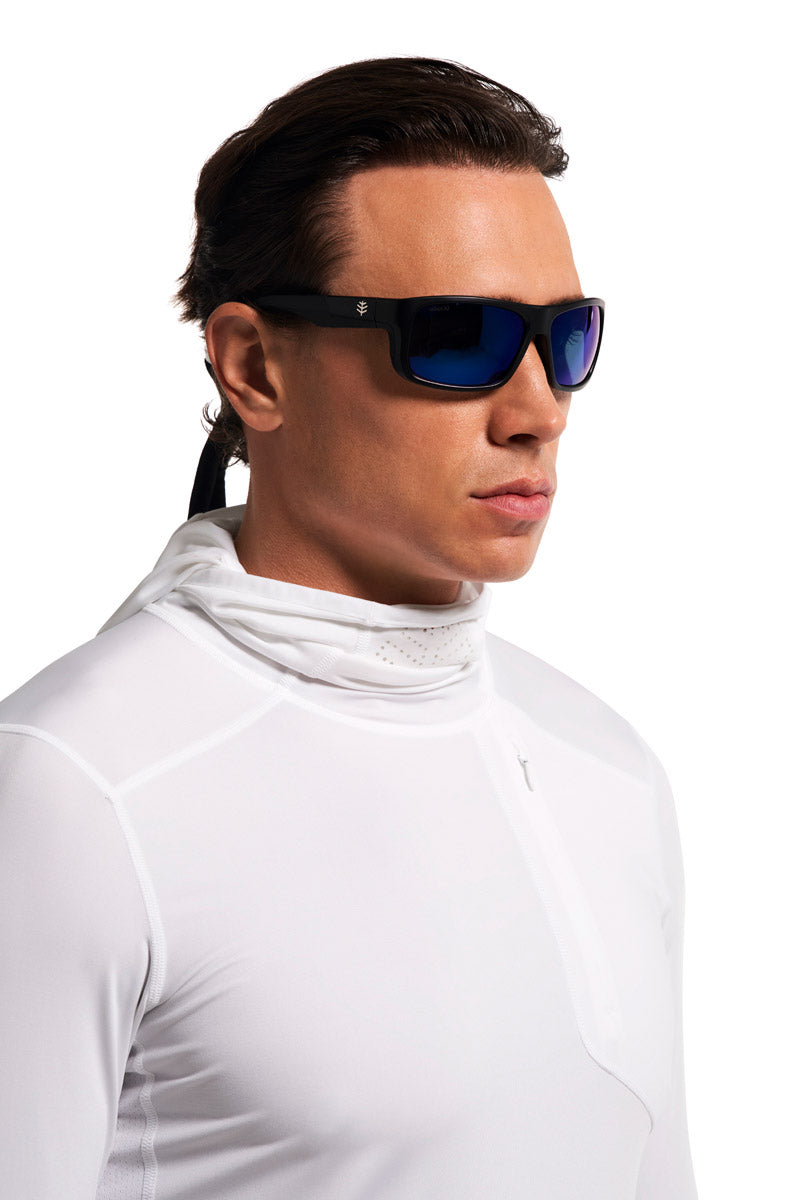 Coolibar Clearwater Flex Polarized Sunglasses | Black
