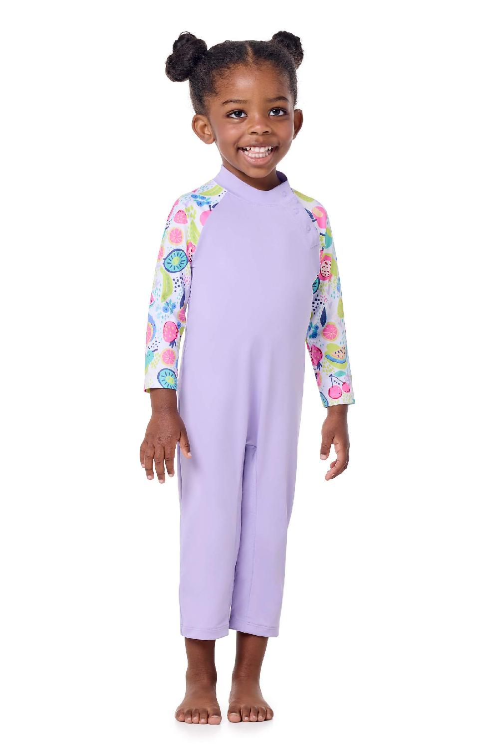 Coolibar Baby Beach One-Piece Swimsuit | Lavendula