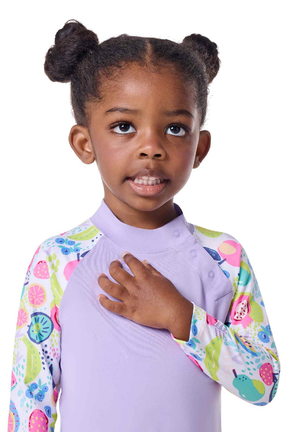 Coolibar Baby Beach One-Piece Swimsuit | Lavendula