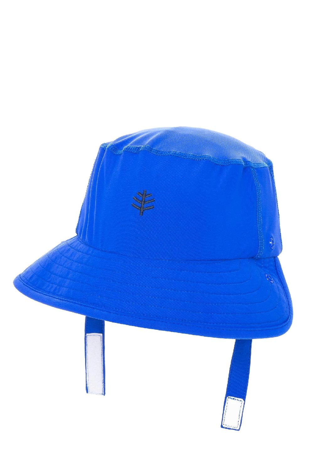 Coolibar Baby Linden Sun Bucket Hat | Baja Blue
