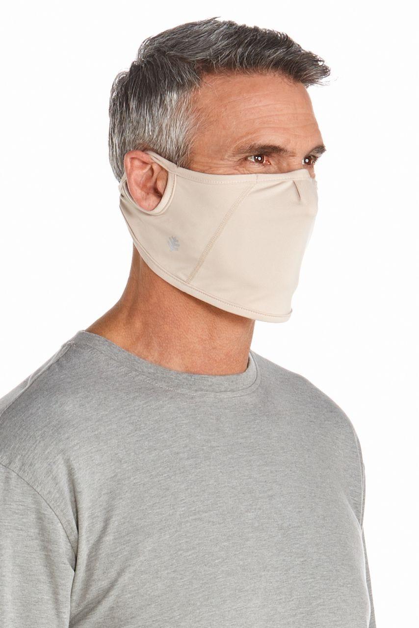 Coolibar Blackburn UV Mask | Beige