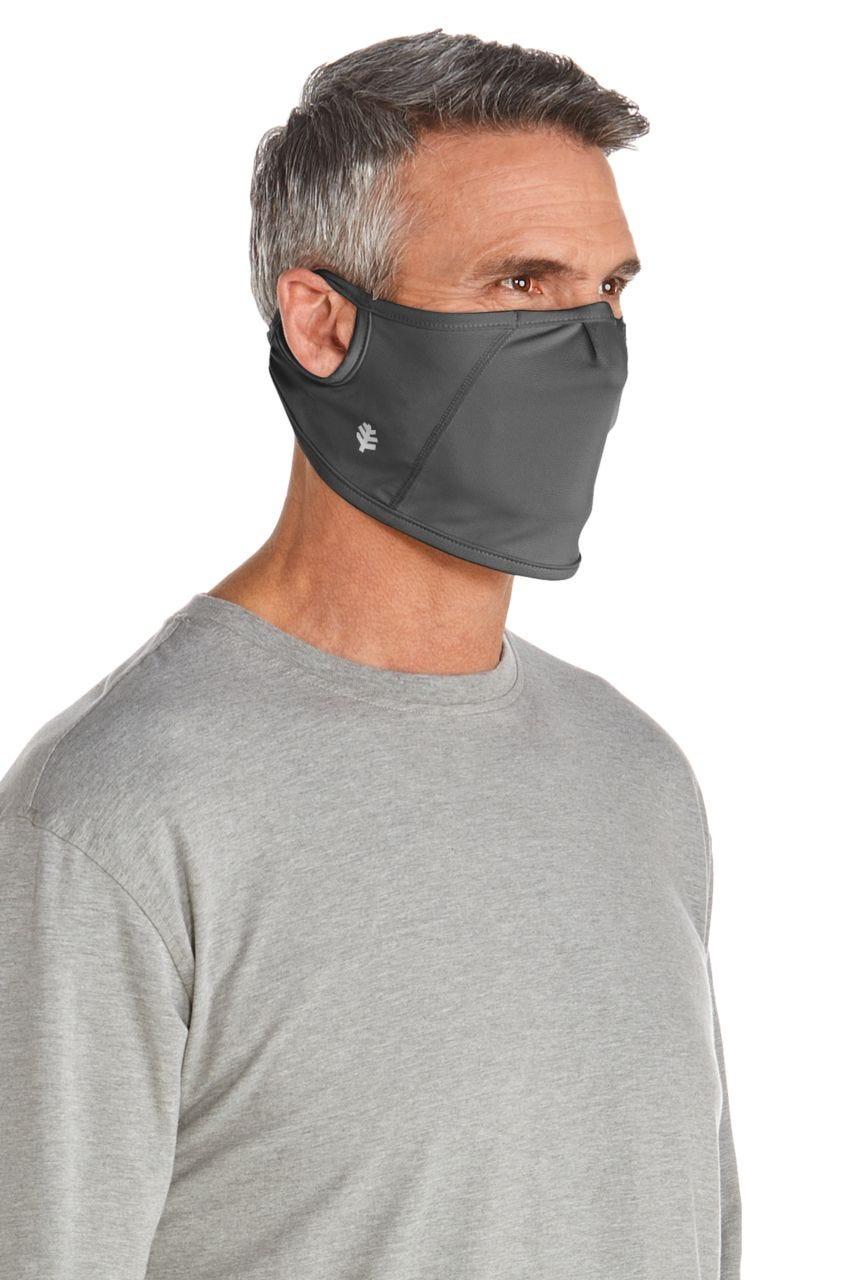 Coolibar Blackburn UV Mask | Charcoal