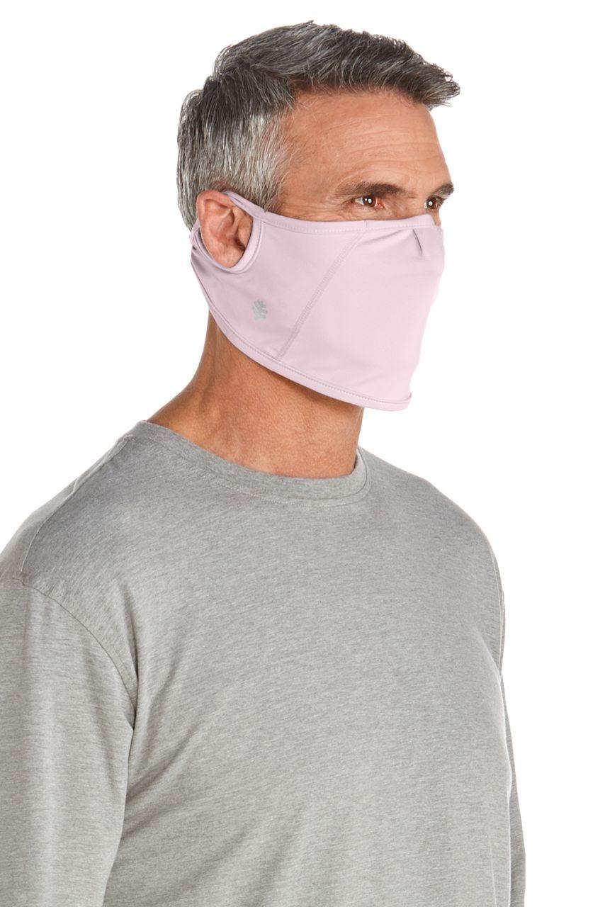 Coolibar Blackburn UV Mask | Dusty Mauve